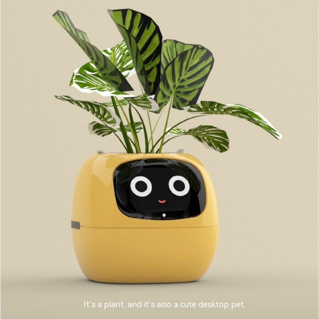0ca4439f-41d5-49cd-a617-6f10552b9464.jpg Smart Planter Endless Fun Over 49 Rich Expressions 7 Smart Sensors And AI Chips Make Raising Plants Easy And Fun - Image 6