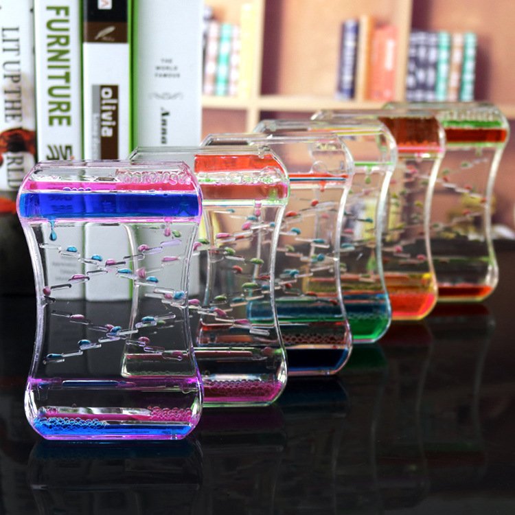 1617519191534.jpg Creative Cruise Fluid Liquid Hourglass Quicksand Timer 2024 Ins Living Room Office Ornaments Desk Table Decorations Home Decor - Image 9