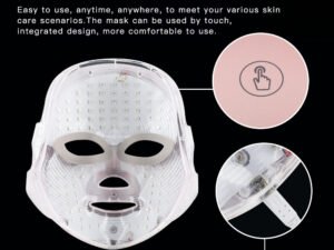 Touch Screen Seven-color Light Mask LED Photon Skin Rejuvenation