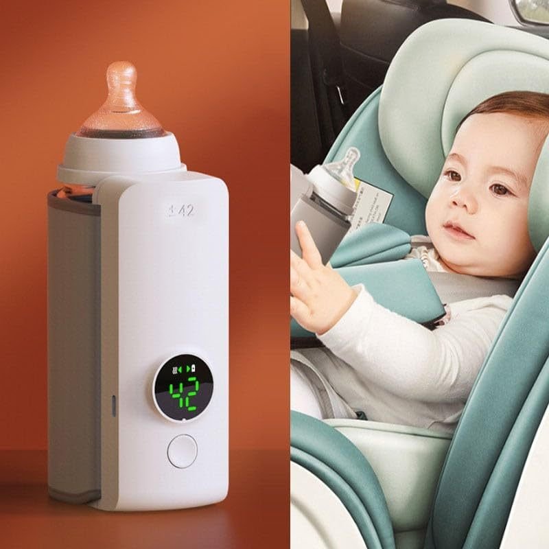 474636dd-0f33-4c9b-a17f-162f72b89064.jpg Portable Wireless Rechargeable Baby Bottle Warmer USB Charging And Heating Bag Portable Constant Temperature Milk Warmer Universal Bottle Insulation Sleeve - Image 8