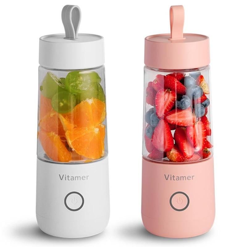 5442580530681.jpg 350ml Portable Blender Juicer Electric USB Rechargeable Mixer Smoothie Slushy Cup Juice Blender Bottle USB Charging Kitchen Gadgets - Image 7