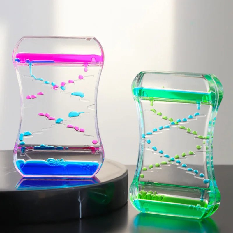 6508156e-f5ed-4ff5-a097-9482656e0af3.jpg Creative Cruise Fluid Liquid Hourglass Quicksand Timer 2024 Ins Living Room Office Ornaments Desk Table Decorations Home Decor - Image 10