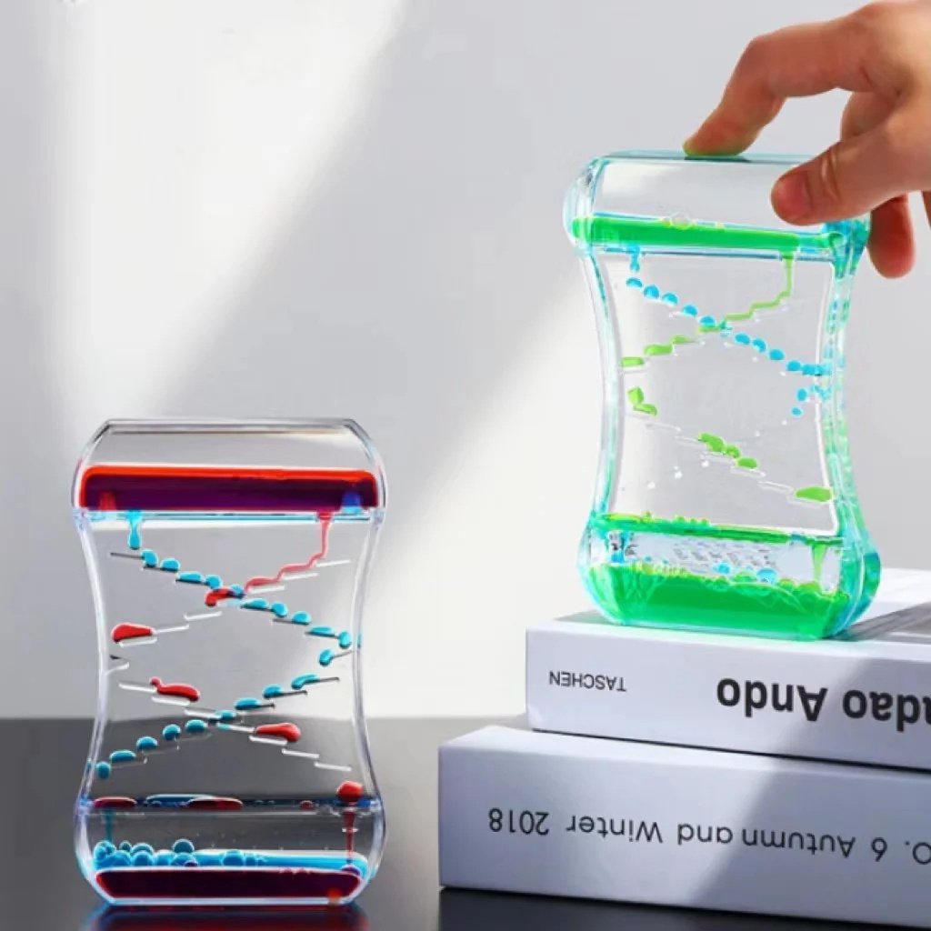 6a52d3c1-3eec-41e9-a035-0b7d58d03675.jpg Creative Cruise Fluid Liquid Hourglass Quicksand Timer 2024 Ins Living Room Office Ornaments Desk Table Decorations Home Decor - Image 5