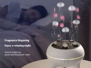 Household Intelligent Jellyfish Ultrasonic Air Humidifier Ultrasonic Porous Atomization Timing Remote Control Humidifier Aroma Diffuser