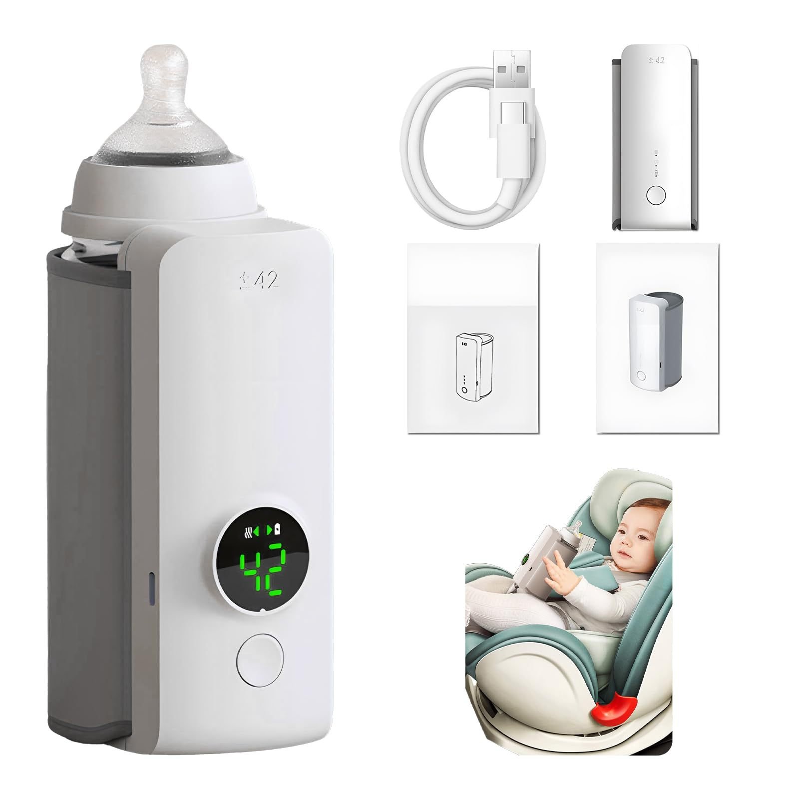 8c62e0ab-459c-41a9-bdd0-82cedc9f566d.jpg Portable Wireless Rechargeable Baby Bottle Warmer USB Charging And Heating Bag Portable Constant Temperature Milk Warmer Universal Bottle Insulation Sleeve