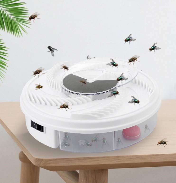 900528202240.jpg Insect Traps Fly Trap Electric USB Automatic Flycatcher Pest Reject Control Catcher - Image 6