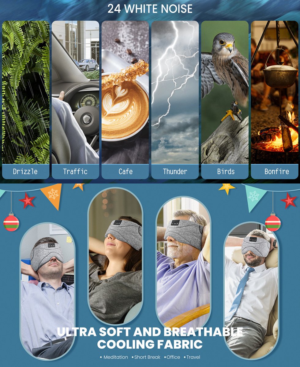 9085cece-3c1e-4919-9efc-f1899cd8e590.jpg White Noise Bluetooth Sleep Eye Mask - Image 6