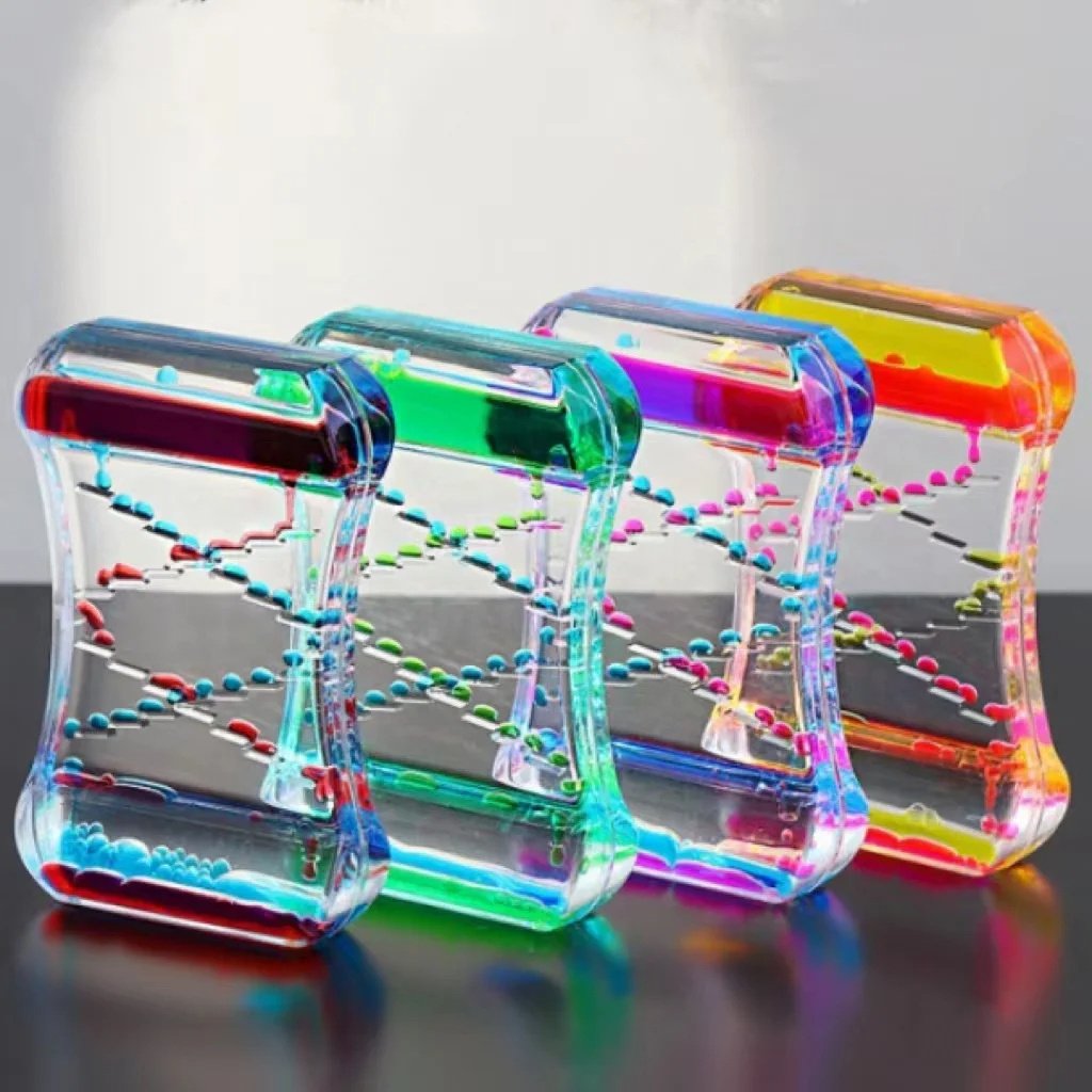 a8d37121-5ac3-4800-a313-b57f410e3210.jpg Creative Cruise Fluid Liquid Hourglass Quicksand Timer 2024 Ins Living Room Office Ornaments Desk Table Decorations Home Decor - Image 6