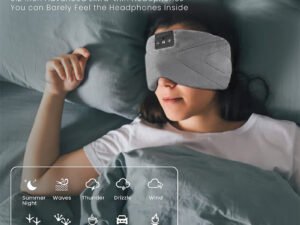 White Noise Bluetooth Sleep Eye Mask