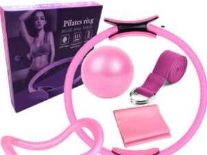 Six Piece Yoga Pilates Circle Set Bodybuilding Fitness Equipment Pilates Sport Training Workout